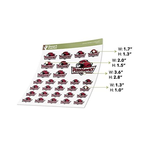 Indiana University Northwest Sticker Vinyl Decal Laptop Water Bottle Car Scrapbook (Sheet - Type 3) - 757 Sports Collectibles