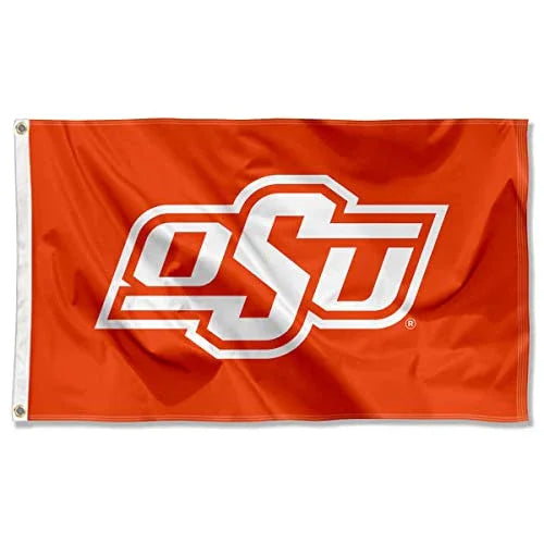 Oklahoma State Cowboys Orange OSU Banner Flag - 757 Sports Collectibles