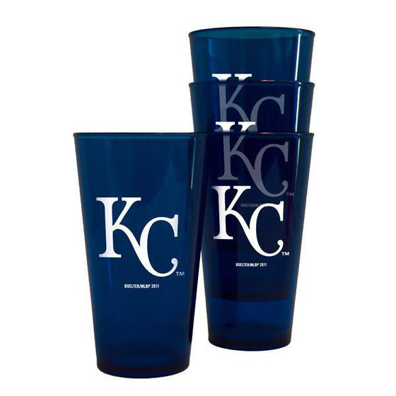 Kansas City Royals Plastic Pint Glass Set (CDG) - 757 Sports Collectibles