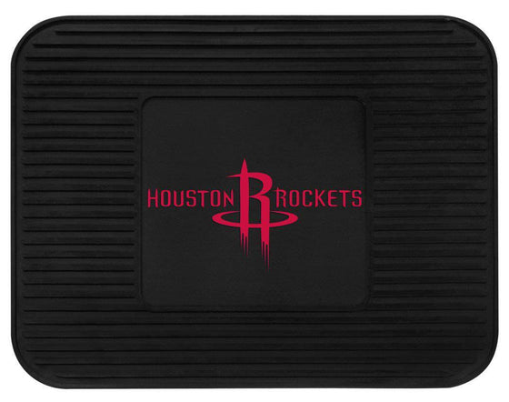 Houston Rockets Car Mat Heavy Duty Vinyl Rear Seat (CDG) - 757 Sports Collectibles