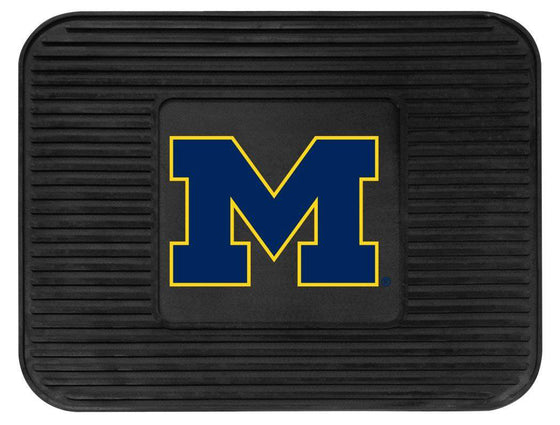 Michigan Wolverines Car Mat Heavy Duty Vinyl Rear Seat (CDG) - 757 Sports Collectibles