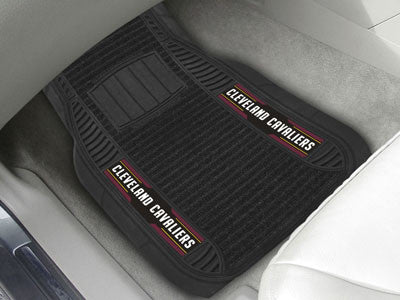 Cleveland Cavaliers Car Mats Deluxe Set (CDG) - 757 Sports Collectibles