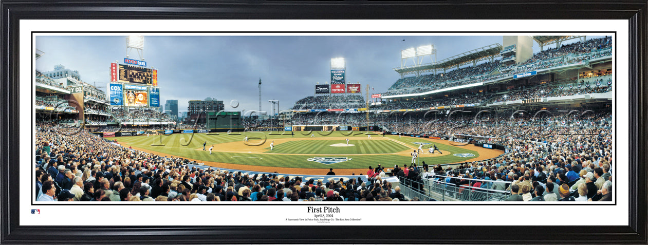 CA-42A Padres First Pitch at Petco Park - 757 Sports Collectibles
