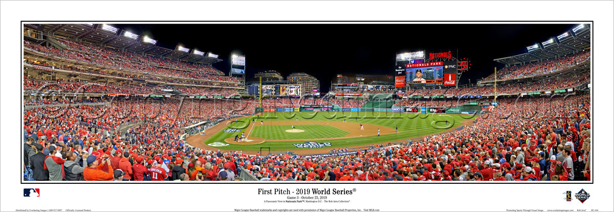 DC-436 First Pitch - 2019 World SeriesÂ®