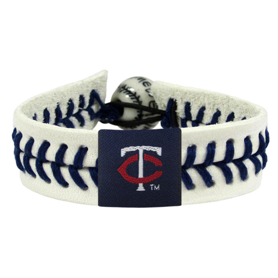 Minnesota Twins Bracelet Genuine Baseball CO - 757 Sports Collectibles
