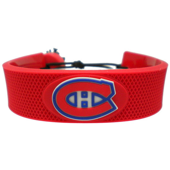 Montreal Canadiens Bracelet Team Color Hockey - 757 Sports Collectibles