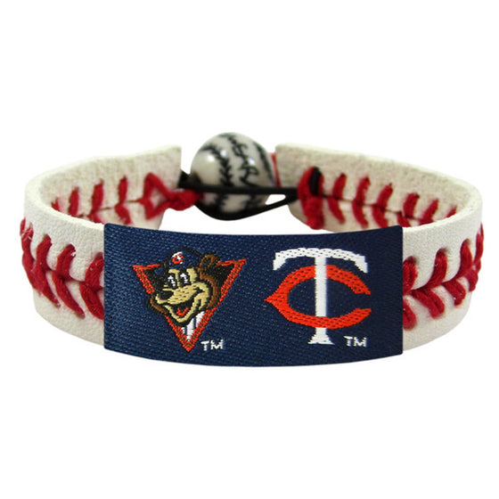 Minnesota Twins Bracelet Classic Baseball TC Mascot - 757 Sports Collectibles