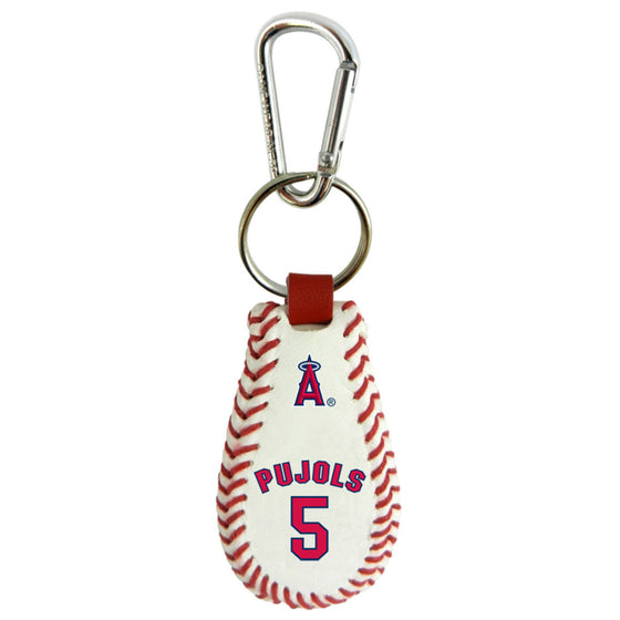 Los Angeles Angels Keychain Classic Baseball Albert Pujols CO - 757 Sports Collectibles