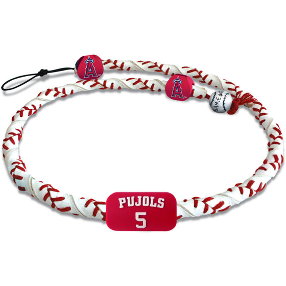 Los Angeles Angels Necklace Spiral Baseball Albert Pujols CO - 757 Sports Collectibles