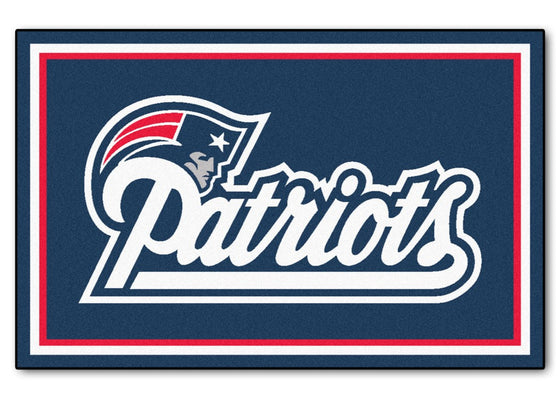 New England Patriots Area Rug - 5'x8' - Special Order