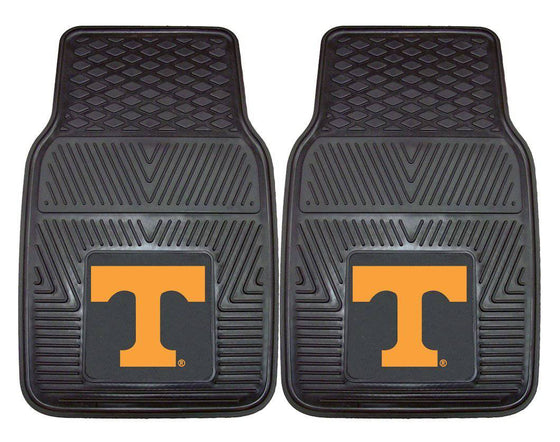 Tennessee Volunteers Heavy Duty 2-Piece Vinyl Car Mats (CDG) - 757 Sports Collectibles