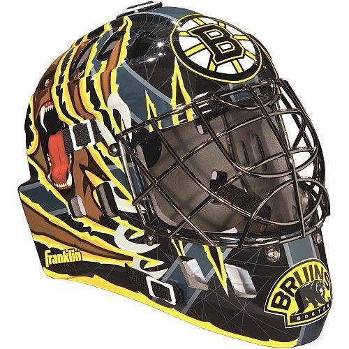 Boston Bruins Mini Hockey Goalie Mask - 757 Sports Collectibles