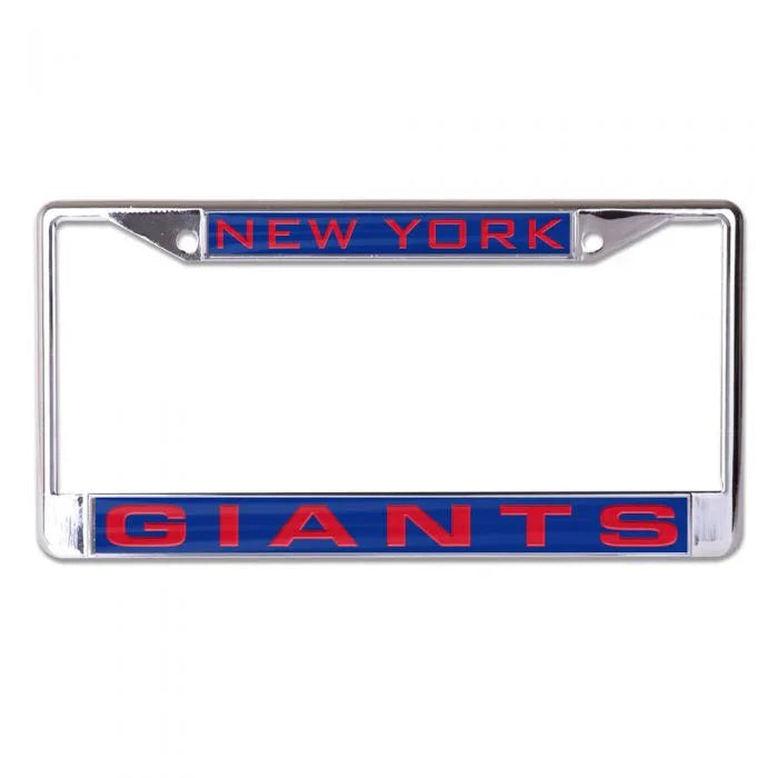 NEW YORK GIANTS LIC PLT FRAME S/L PRINTED