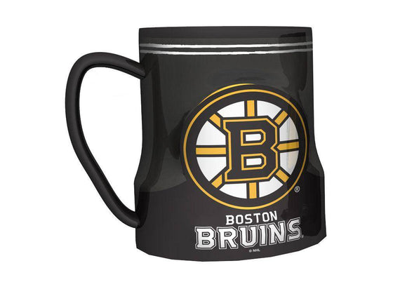 Boston Bruins Coffee Mug - 18oz Game Time (CDG) - 757 Sports Collectibles