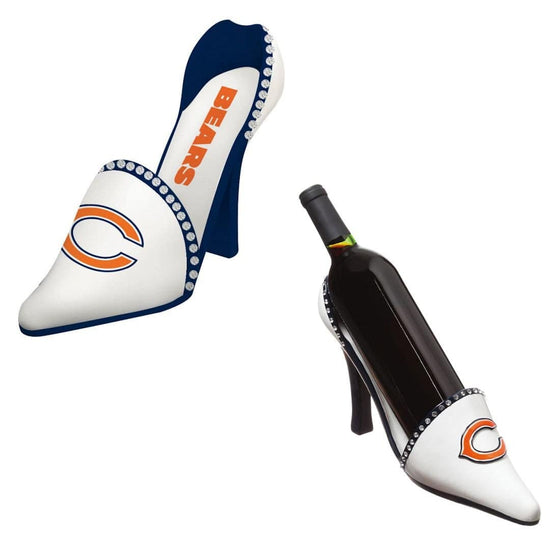 Chicago Bears Decorative Wine Bottle Holder - Shoe (CDG) - 757 Sports Collectibles