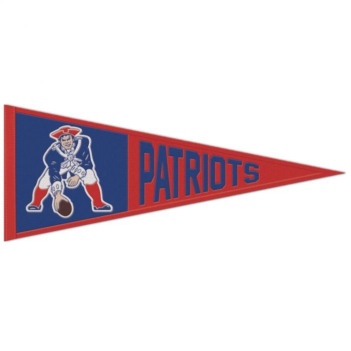 NEW ENGLAND PATRIOTS CLASSIC WOOL PENNANT 13" X 32"