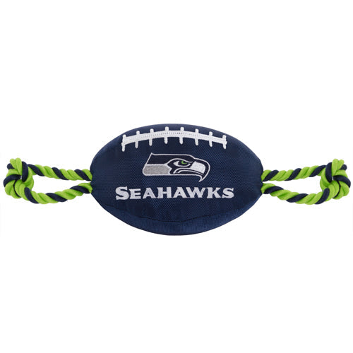 NFL Seattle Seahawks Nylon Football Toy Pets First