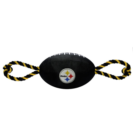 NFL Pittsburgh Steelers Nylon Football Toy Pets First