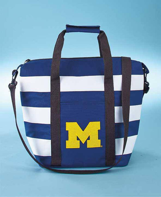 NCAA Michgan Wolverines Oversized Cooler Tote with Removable Strap - 757 Sports Collectibles