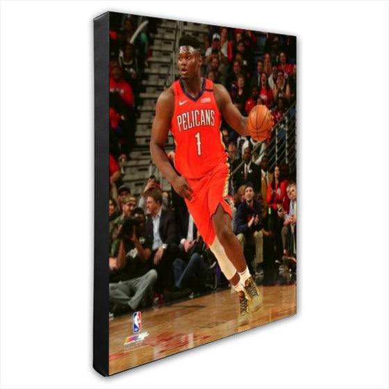 New Orleans Pelicans Zion Williamson "Debut" Stretched 16x20 Canvas