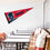 College Flags & Banners Co. Howard Bison Pennant Full Size Felt - 757 Sports Collectibles