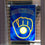 WinCraft Milwaukee Brewers Retro Throwback Glove Double Sided Garden Flag - 757 Sports Collectibles