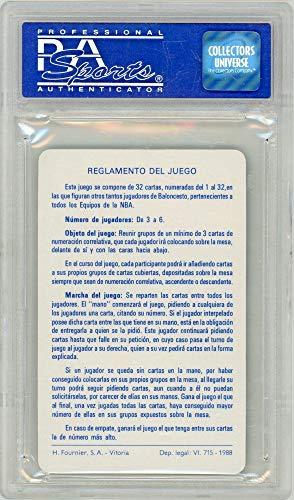 Michael Jordan 1988 Fournier Estrellas Rules Card PSA 10 - 757 Sports Collectibles