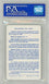 Michael Jordan 1988 Fournier Estrellas Rules Card PSA 10 - 757 Sports Collectibles