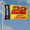 WinCraft Joey Logano 3x5 Foot Banner Flag - 757 Sports Collectibles