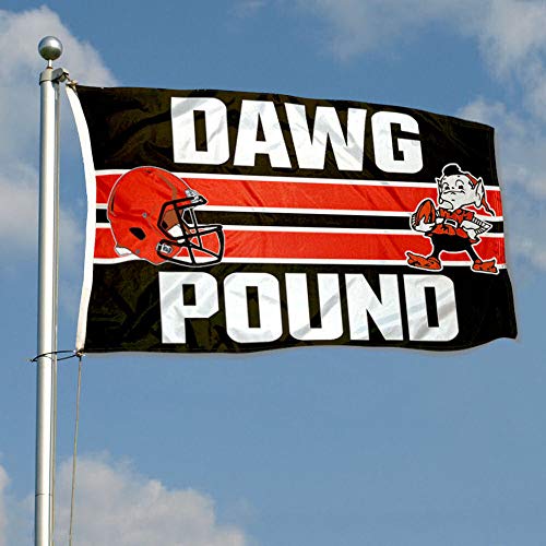 WinCraft Cleveland Browns Dawg Pound Flag - 757 Sports Collectibles