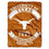 NORTHWEST NCAA Texas Longhorns Raschel Throw Blanket, 60" x 80", Rebel - 757 Sports Collectibles