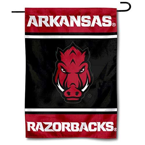 College Flags & Banners Co. Arkansas Razorbacks Garden Flag - 757 Sports Collectibles