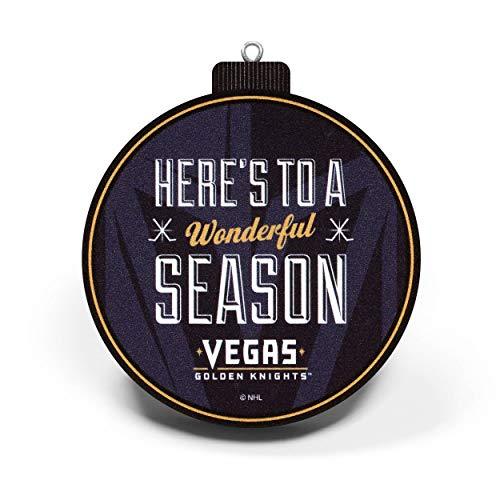 NHL Vegas Golden Knights - T-Mobile Arena 3D StadiumView Ornament3D StadiumView Ornament, Team Colors, Large - 757 Sports Collectibles