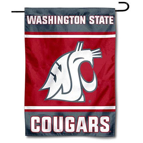 College Flags & Banners Co. Washington State Cougars Garden Flag - 757 Sports Collectibles