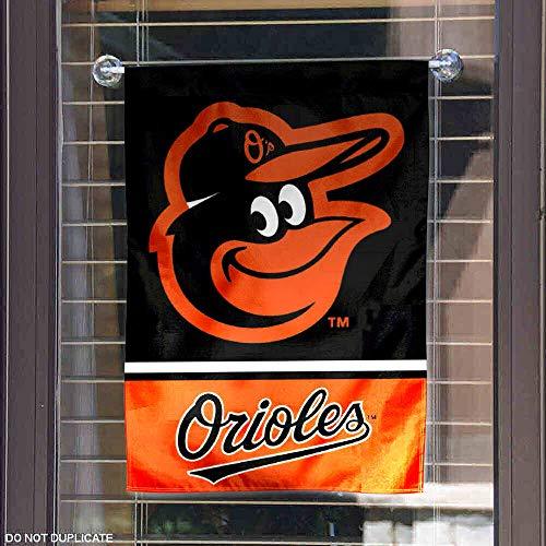 WinCraft Baltimore Orioles Double Sided Garden Flag - 757 Sports Collectibles