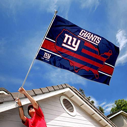 WinCraft New York Giants Nation USA American Country 3x5 Flag - 757 Sports Collectibles