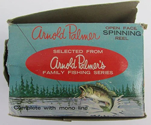 Vintage Arnold Palmer Spinning Reel w/Box 1960's Super Rare 136341 - 757 Sports Collectibles