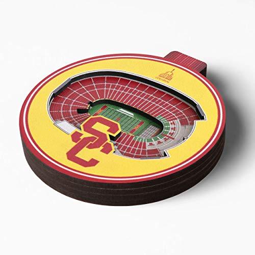 YouTheFan NCAA USC Trojans 3D StadiumView Ornament - Los Angeles Memorial Coliseum - 757 Sports Collectibles