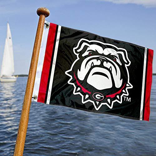 College Flags & Banners Co. UGA Bulldogs Boat and Nautical Flag - 757 Sports Collectibles