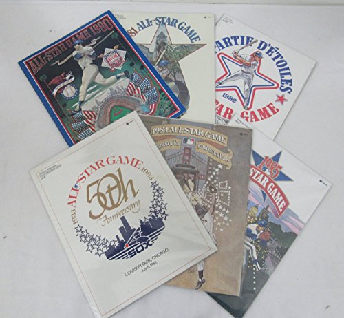 1974-2013 MLB All Star Game Program Run All 40 Programs N/MT 131814 - 757 Sports Collectibles