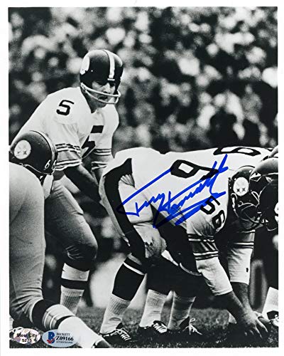 Terry Hanratty Autographed Pittsburgh Steelers 8x10 Photo - BAS COA (Blue Ink) - 757 Sports Collectibles
