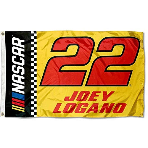 WinCraft Joey Logano 3x5 Foot Banner Flag - 757 Sports Collectibles
