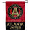 WinCraft Atlanta United Football Club Double Sided Garden Flag - 757 Sports Collectibles
