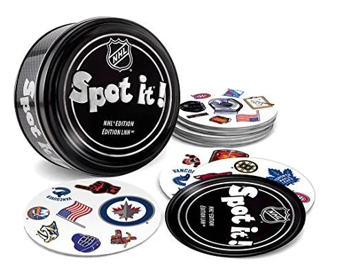 MasterPieces NHL League Version Spot It!, Multi, One Size (41765) - 757 Sports Collectibles