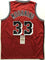 Autographed/Signed Alonzo Mourning Miami Red Basketball Jersey JSA COA - 757 Sports Collectibles
