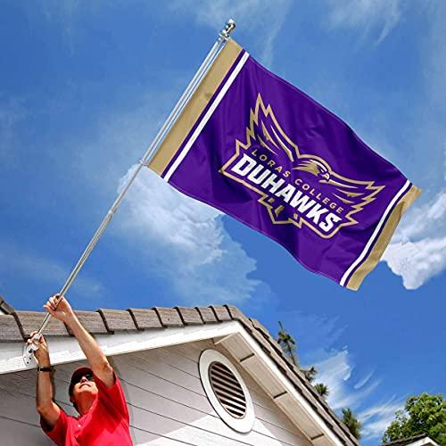 College Flags & Banners Co. Loras Duhawks 3x5 Foot Flag - 757 Sports Collectibles