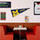 College Flags & Banners Co. Michigan Wolverines Pennant Full Size Felt - 757 Sports Collectibles