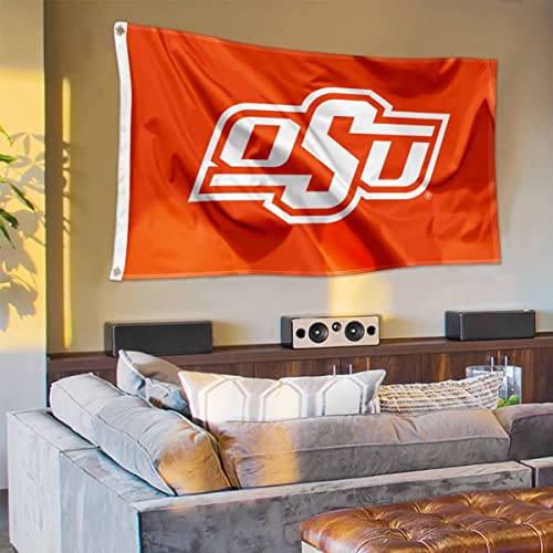 Oklahoma State Cowboys Orange OSU Banner Flag - 757 Sports Collectibles