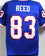 Andre Reed Autographed Blue Pro Style Jersey - JSA Witnessed Black - 757 Sports Collectibles