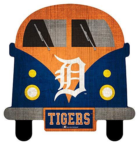 Fan Creations MLB Detroit Tigers Unisex Detroit Tigers Team Bus Sign, Team Color, 12 inch - 757 Sports Collectibles